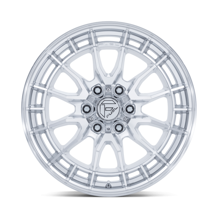 Fuel FC888 REVOLT alloy wheel Hyper Silver W/ Machined Face 9.0x18 ET20 6x139.7 - view 3