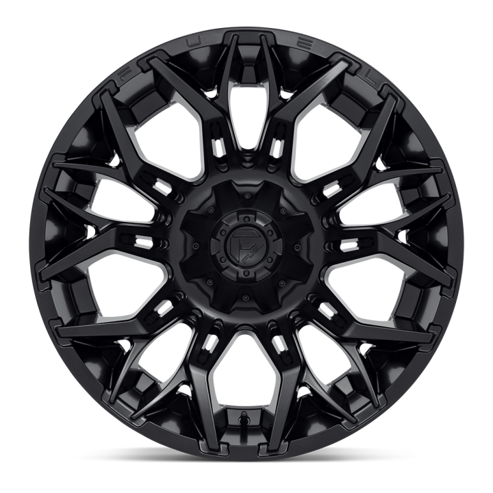 Fuel D772 TWITCH alloy wheel Blackout 12.0x22 ET-44 5x127 - view 2