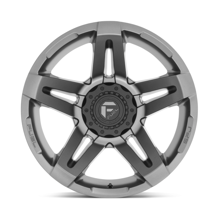 Fuel D764 SFJ alloy wheel Matte Gun Metal 12.0x20 ET-44 5x127 - view 2