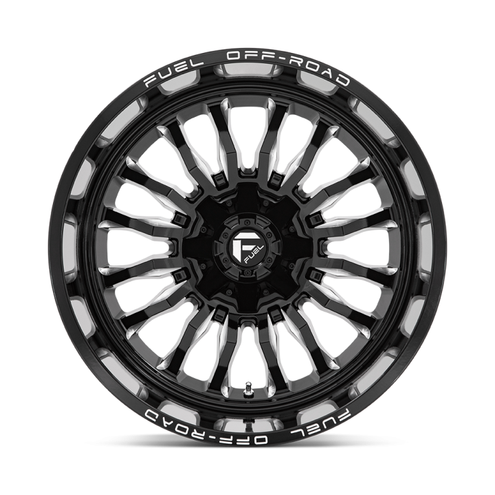 Fuel D795 ARC alloy wheel Gloss Black Milled 12.0x22 ET-44 5x127 - view 3
