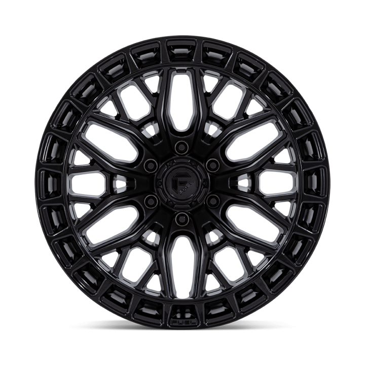 Fuel FC869 SIGMA alloy wheel Blackout W/ G-blk Lip 9.5x22 ET18 6x139.7 - view 2