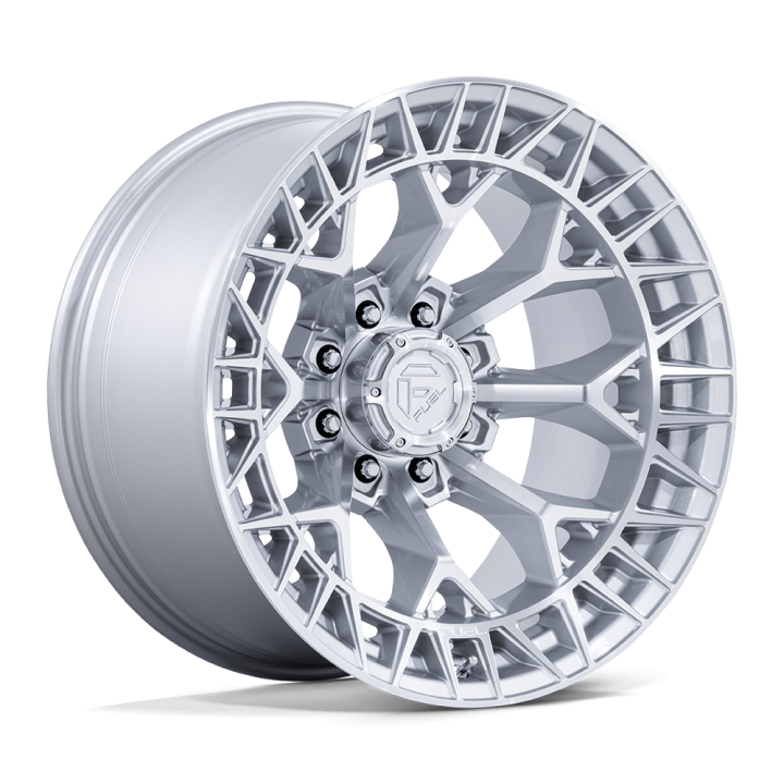 Fuel FC873 CHARGER alloy wheel Gloss Silver W/ Machined Face 9.0x20 ET1 8x165.1