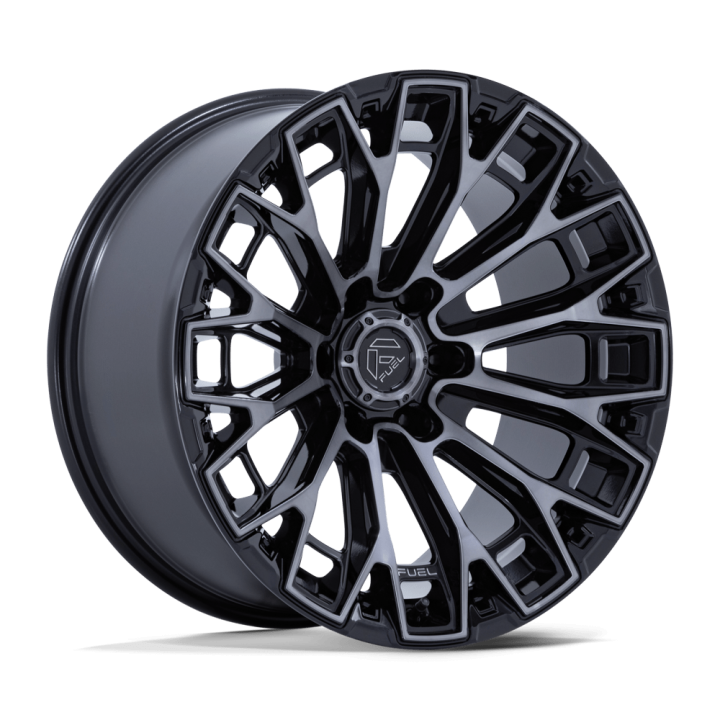 Fuel FC882 TRAX alloy wheel Gloss Black Machined Face Dark Tinted Clear 9.0x20 ET20 6x139.7