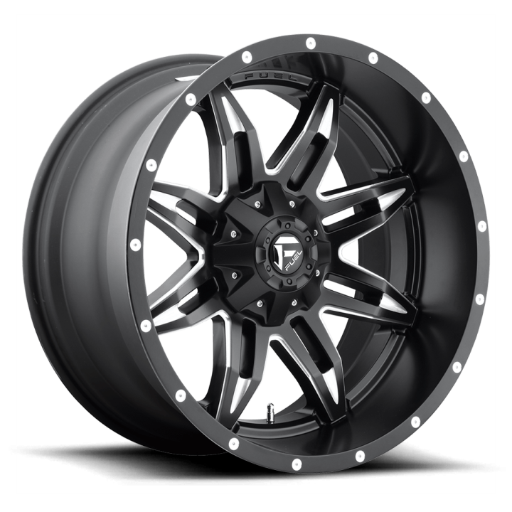 Fuel D567 LETHAL alloy wheel Matte Black Milled 10.0x15 ET-43 5x114.3