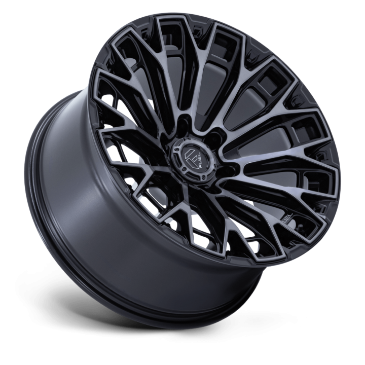 Fuel FC882 TRAX alloy wheel Gloss Black Machined Face Dark Tinted Clear 9.0x20 ET20 6x139.7 - view 2