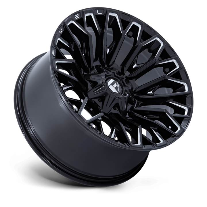 Fuel FC865 STRIKE alloy wheel Gloss Black Milled 10.0x20 ET-18 6x139.7 - view 2