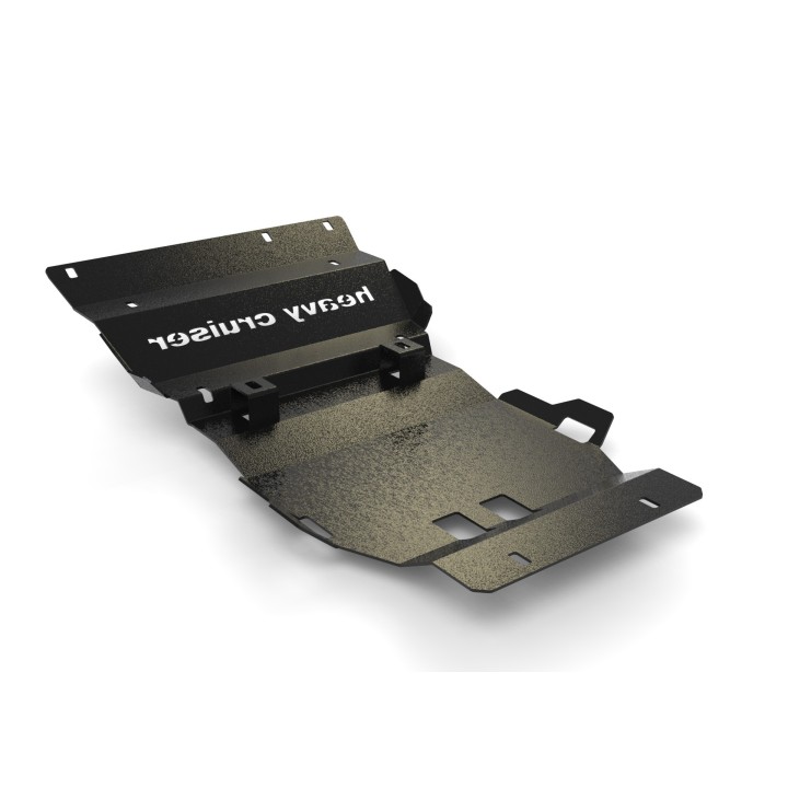 Engine, Radiators and Front Axle Skid Plate OFFROAD Toyota Hilux IX Travo 2026- steel black Heavy Cruiser - Osłony i płyty do