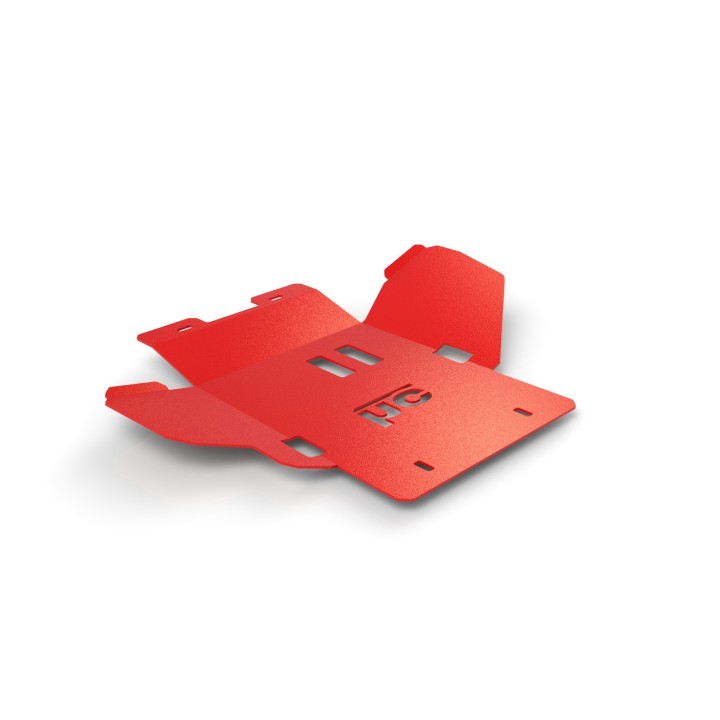 Gearbox, AdBlue Tank and DPF Skid Plate OFFROAD Toyota Hilux IX Travo 2026- steel red Heavy Cruiser - Osłony i płyty do