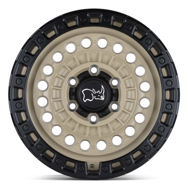 Black Rhino SENTINEL alloy wheel Desert Sand W/ Black Ring 9.5x20 ET12 6x120 - view 3