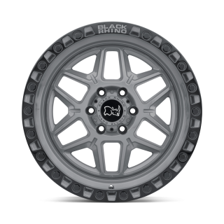 Black Rhino KELSO alloy wheel Battleship Gray W/ Black Ring 9.0x20 ET0 5x120 - view 2