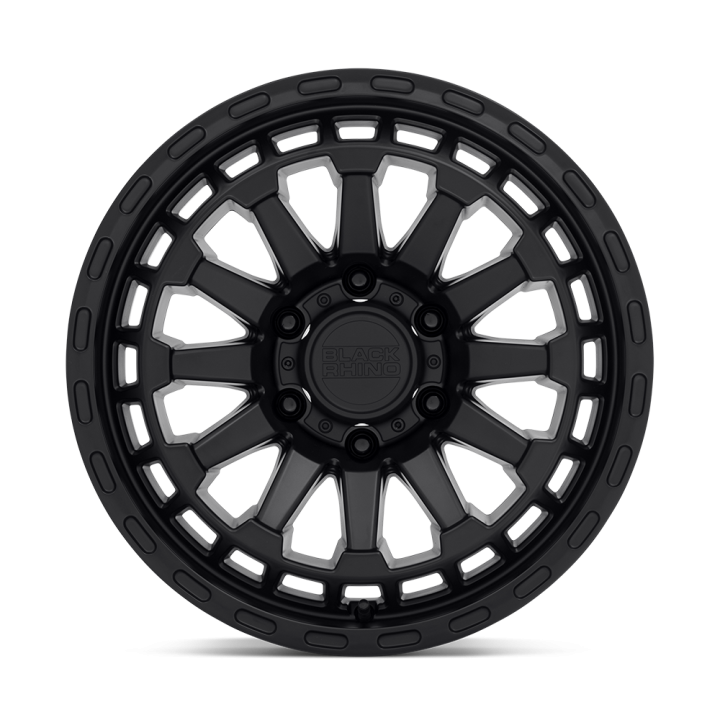 Black Rhino RAID alloy wheel Matte Black 8.5x17 ET0 6x120 - view 3