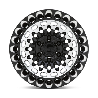 Black Rhino LABYRINTH alloy wheel Gloss Black With Machined Face & Milling 9.5x17 ET12 6x120 - view 2