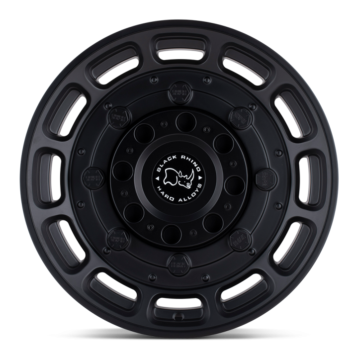 Black Rhino WARTHOG alloy wheel Matte Black 8.5x17 ET0 6x120 - view 3