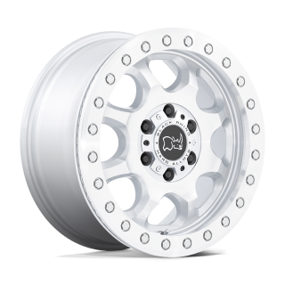 Black Rhino VENTURE BEADLOCK alloy wheel Gloss Silver With Machined Face 8.0x17 ET38 6x130