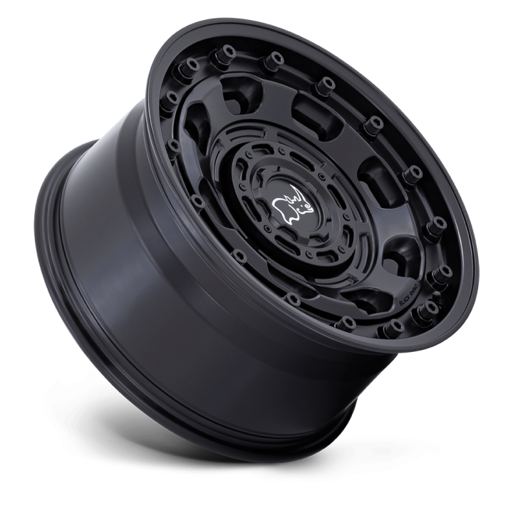 Black Rhino ATLAS alloy wheel Matte Black 8.0x16 ET-10 6x139.7 - view 2