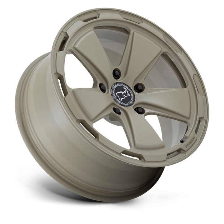 Black Rhino TAIGA alloy wheel Matte Stone Gray 8.0x18 ET20 5x130 - view 2