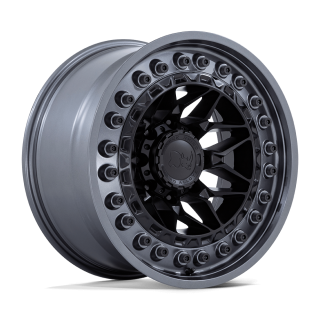 Black Rhino ALPHA alloy wheel Matte Black With Gunmetal Lip 9.0x18 ET0 8x180