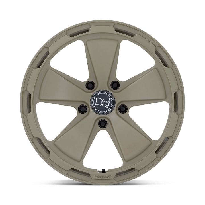 Black Rhino TAIGA alloy wheel Matte Stone Gray 8.0x18 ET20 5x130 - view 3