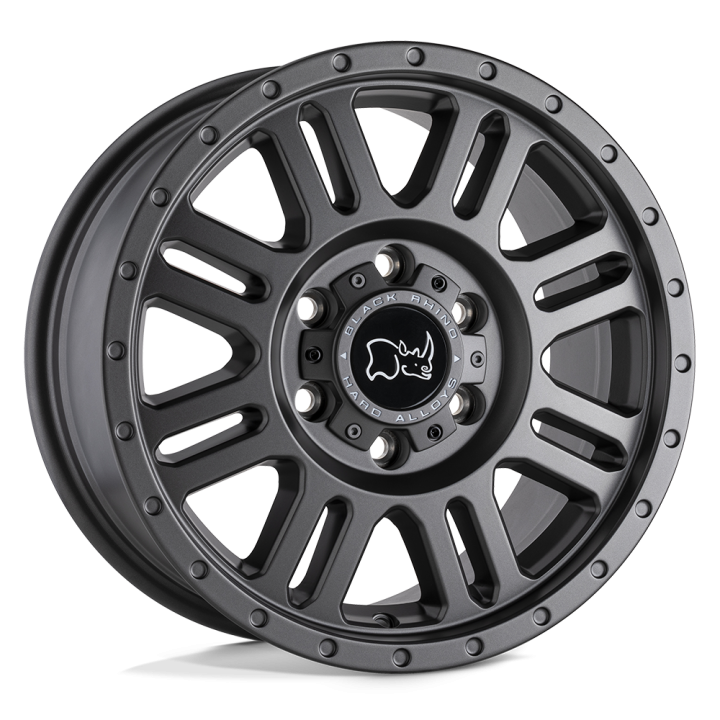 Black Rhino YELLOWSTONE alloy wheel Matte Gunmetal 8.0x16 ET45 5x160