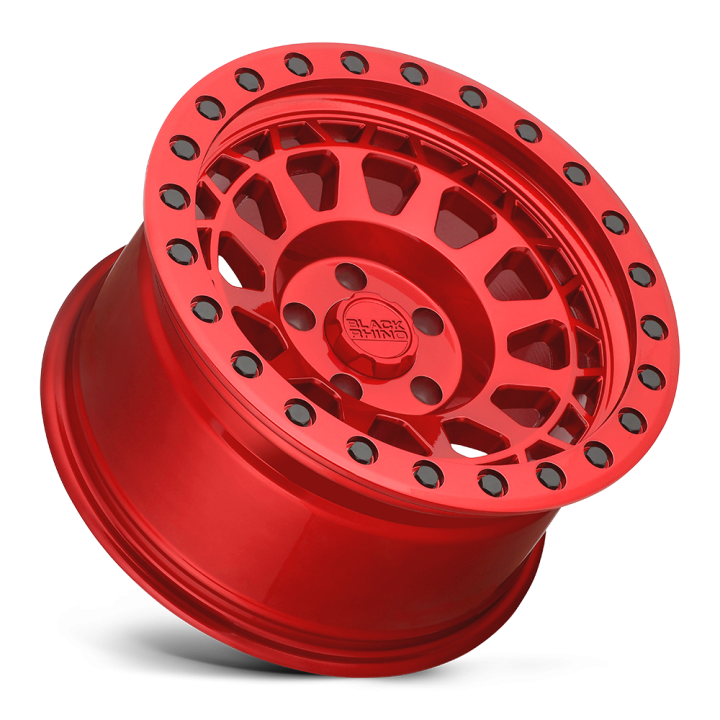 Black Rhino PRIMM alloy wheel Candy Red With Black Bolts 9.0x17 ET-12 6x139.7 - view 3
