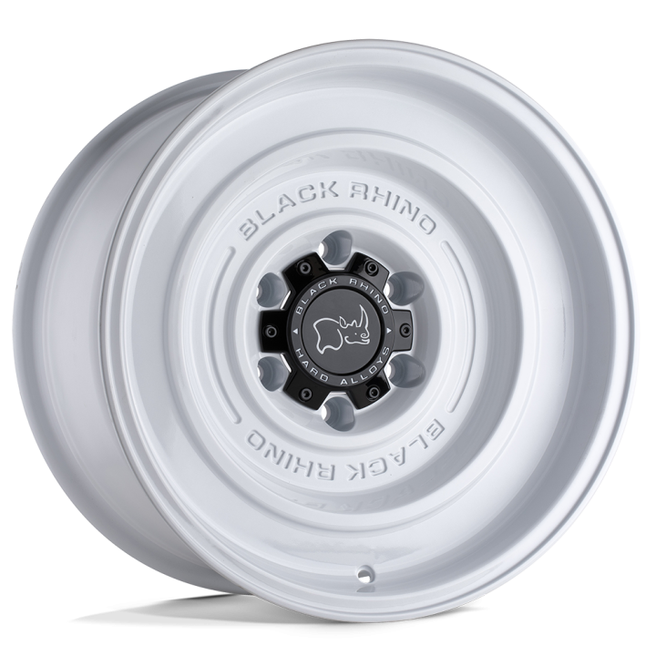 Black Rhino SOLID alloy wheel Gloss White 9.5x17 ET-12 6x139.7
