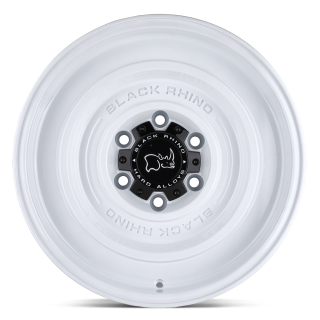 Black Rhino SOLID alloy wheel Gloss White 9.5x17 ET-12 6x139.7 - view 2
