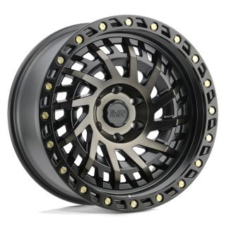 Black Rhino SHREDDER alloy wheel Matte Black W/ Machined Dark Tint 9.0x17 ET-12 6x139.7