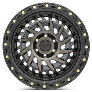 Black Rhino SHREDDER alloy wheel Matte Black W/ Machined Dark Tint 9.0x17 ET-12 6x139.7 - view 2