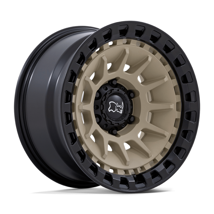 Black Rhino BARRAGE alloy wheel Desert Sand On Matte Black 8.5x17 ET-10 6x139.7