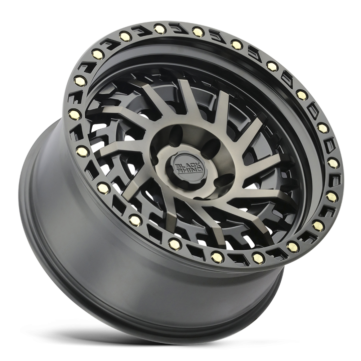 Black Rhino SHREDDER alloy wheel Matte Black W/ Machined Dark Tint 9.0x17 ET-12 6x139.7 - view 3