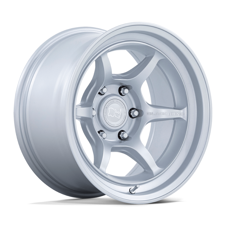 Black Rhino SHOGUN alloy wheel Hyper Silver 8.5x17 ET-10 6x139.7