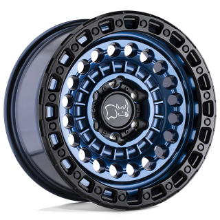 Black Rhino SENTINEL alloy wheel Cobalt Blue W/ Black Ring 8.5x17 ET-10 6x139.7