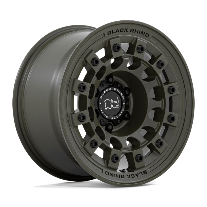 Black Rhino FUJI alloy wheel Olive Drab Green 8.0x17 ET20 6x139.7