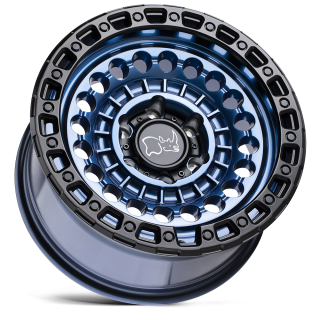 Black Rhino SENTINEL alloy wheel Cobalt Blue W/ Black Ring 8.5x17 ET-10 6x139.7 - view 2