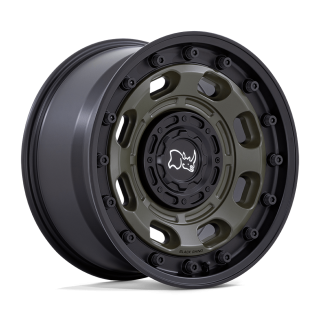 Black Rhino ATLAS alloy wheel Olive Drab Green With Black Lip 8.0x16 ET-10 6x139.7