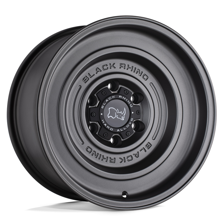 Black Rhino SOLID alloy wheel Matte Gun Black 9.5x17 ET-12 6x139.7