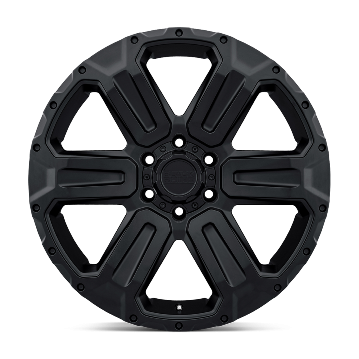 Black Rhino WANAKA alloy wheel Matte Black 8.5x17 ET12 6x139.7 - view 3