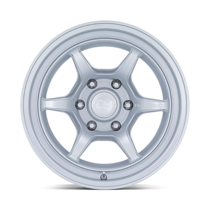 Black Rhino SHOGUN alloy wheel Hyper Silver 8.5x17 ET20 6x139.7 - view 3