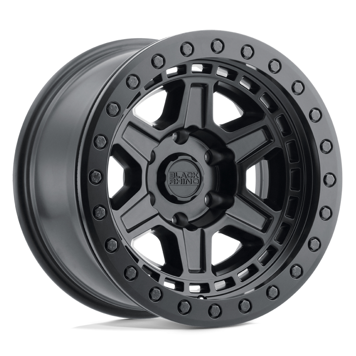 Black Rhino RENO alloy wheel Matte Black W/ Brass Bolts 9.0x17 ET0 6x139.7
