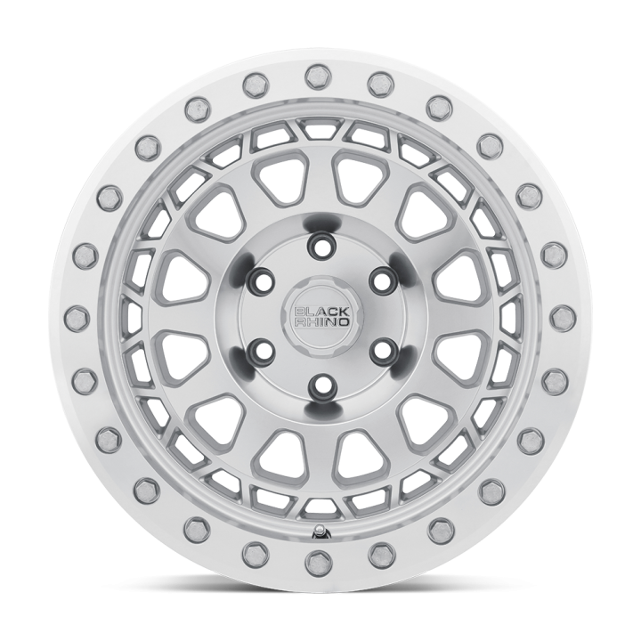 Black Rhino PRIMM alloy wheel Silver With Mirror Face & Machined Ring 9.0x17 ET0 6x139.7 - view 3