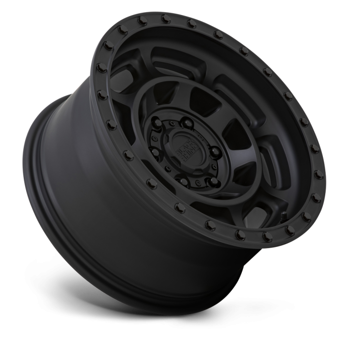 Black Rhino CONVOY alloy wheel Matte Black 8.5x17 ET-10 6x139.7 - view 2