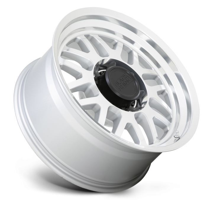 Black Rhino DELTA alloy wheel Gloss Silver With Mirror Face & Lip 9.5x20 ET-18 8x170 - view 2