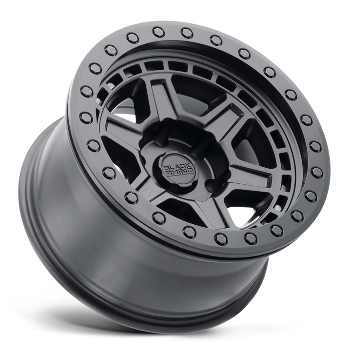 Black Rhino RENO alloy wheel Matte Black W/ Brass Bolts 9.0x17 ET0 6x139.7 - view 3