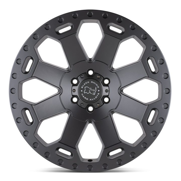 Black Rhino WARLORD alloy wheel Matte Gunmetal 9.0x20 ET12 8x170 - view 2
