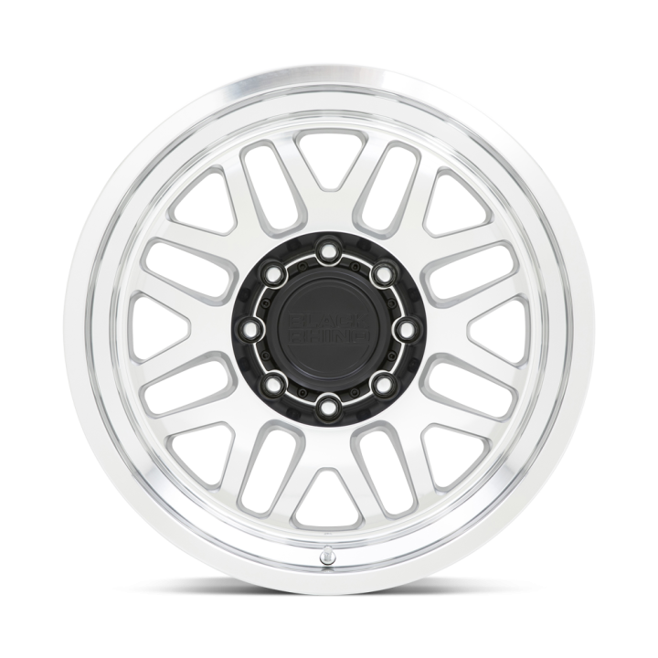 Black Rhino DELTA alloy wheel Gloss Silver With Mirror Face & Lip 9.5x20 ET-18 8x170 - view 3