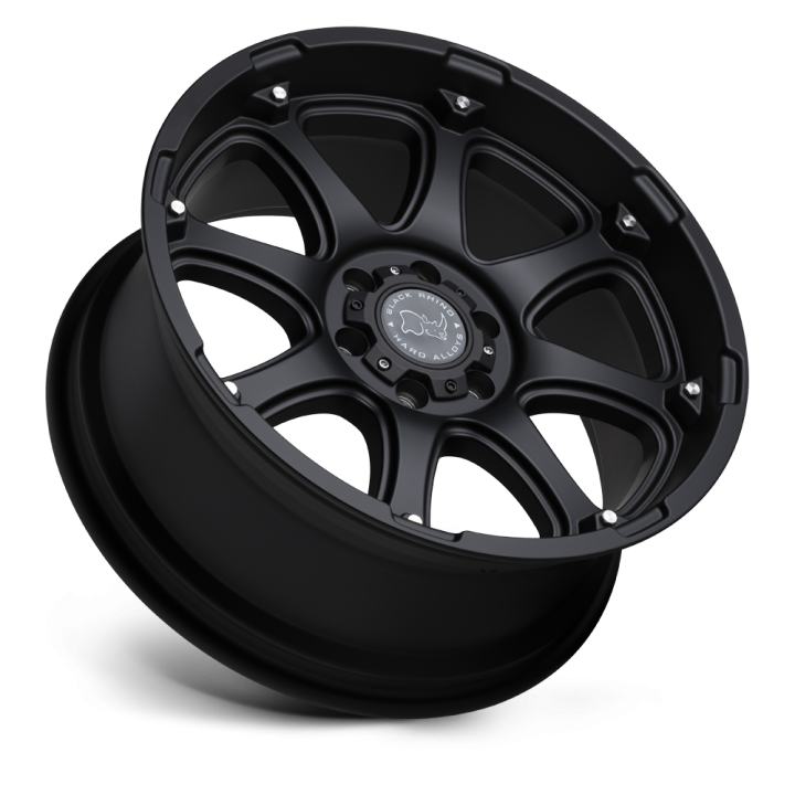 Black Rhino GLAMIS alloy wheel Matte Black 9.0x17 ET12 6x135 - view 3