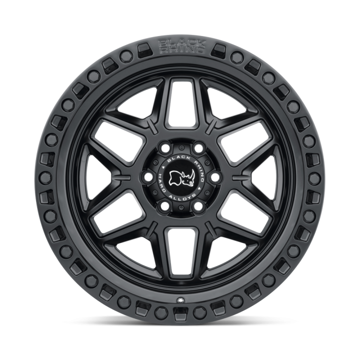 Black Rhino KELSO alloy wheel Matte Black 9.0x17 ET0 6x139.7 - view 3