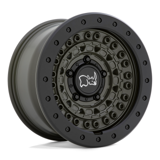 Black Rhino BARRICADE alloy wheel Olive Drab Green With Black Rock Guard 9.0x20 ET10 6x135