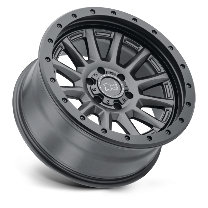 Black Rhino DUGGER alloy wheel Gun Black W/ Black Rock Guard 9.0x20 ET10 6x135 - view 2