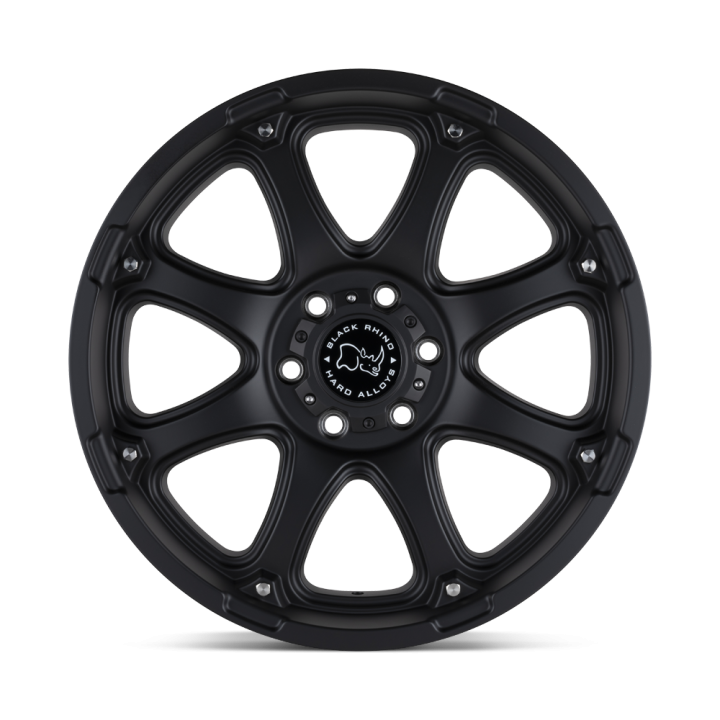 Black Rhino GLAMIS alloy wheel Matte Black 9.0x18 ET12 8x170 - view 2